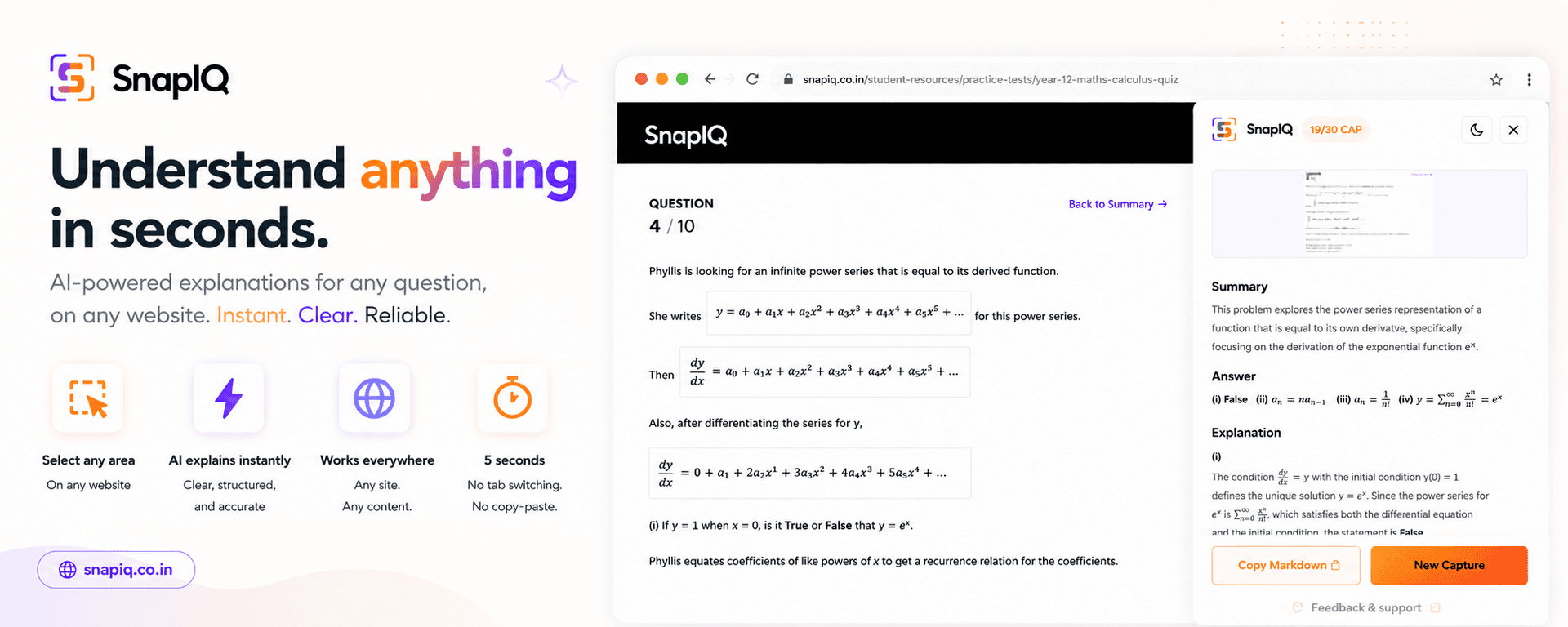 AI Homework Helper: Step-by-Step Math, Physics & Chemistry Solver